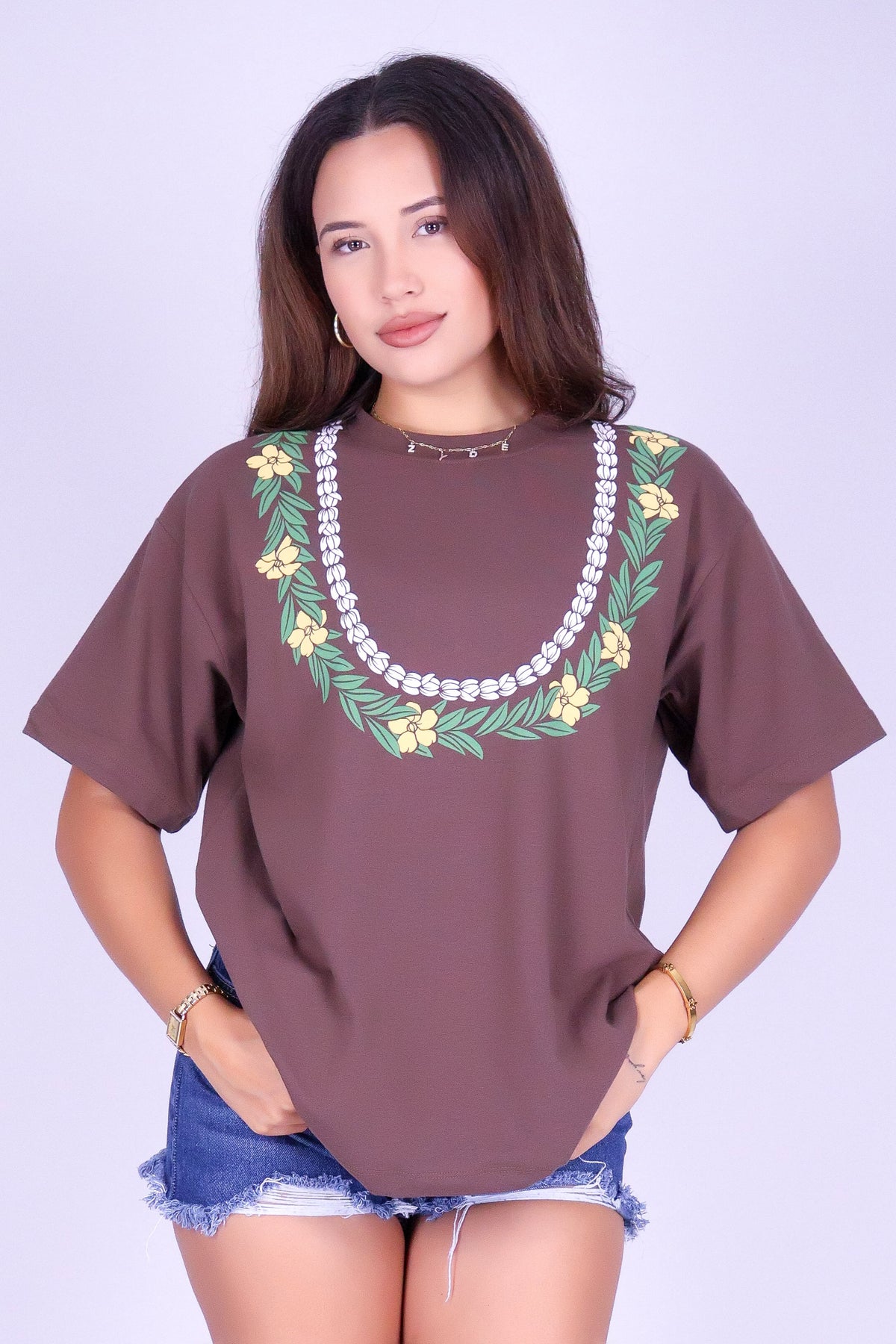 MAILE PUAKENIKENI PIKAKE OVERSIZED TEE