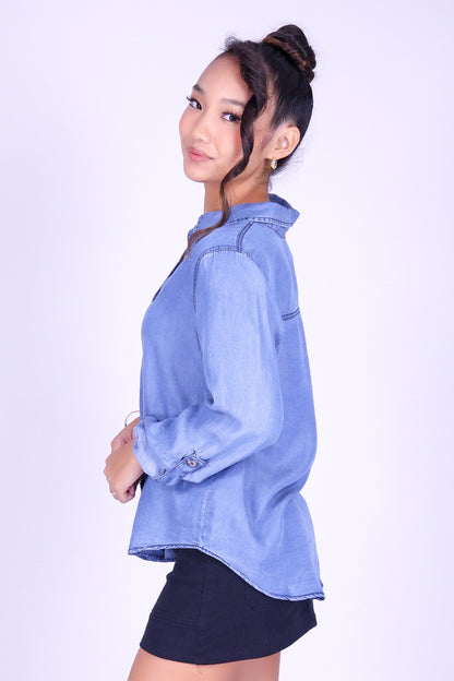 BEGIN AGAIN LONG SLEEVE TOP