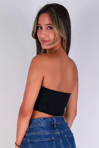 Jeans Warehouse Hawaii - SL CASUAL SOLID - BARE BLUSH TUBE TOP | By ZENANA (KC EXCLUSIVE,INC