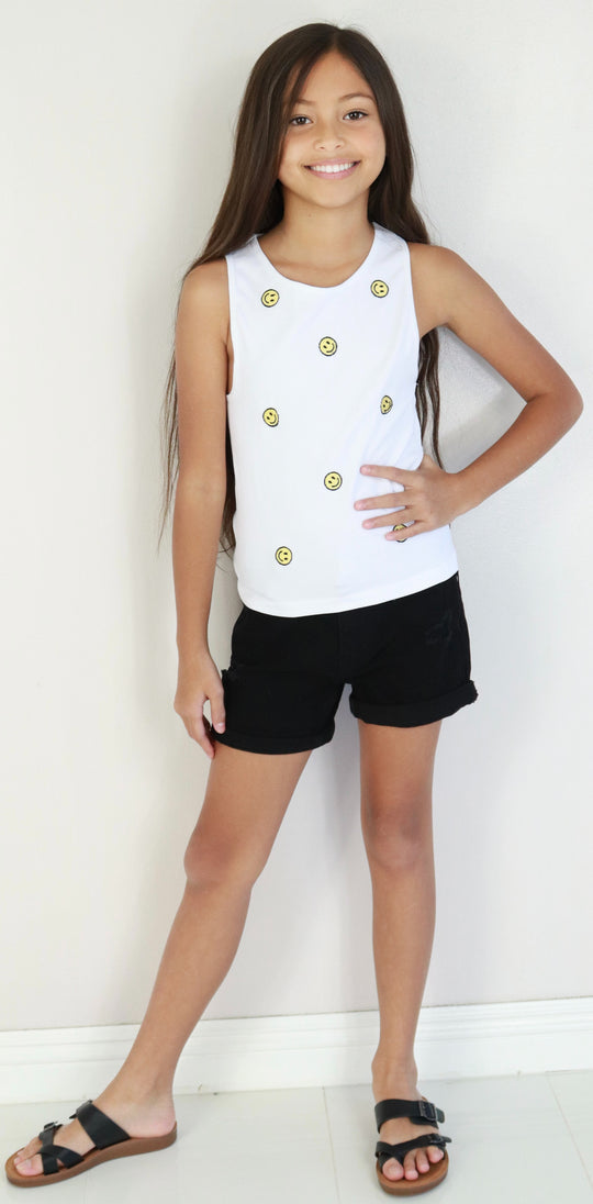 BE HAPPY TOP | KIDS SIZE 7-16