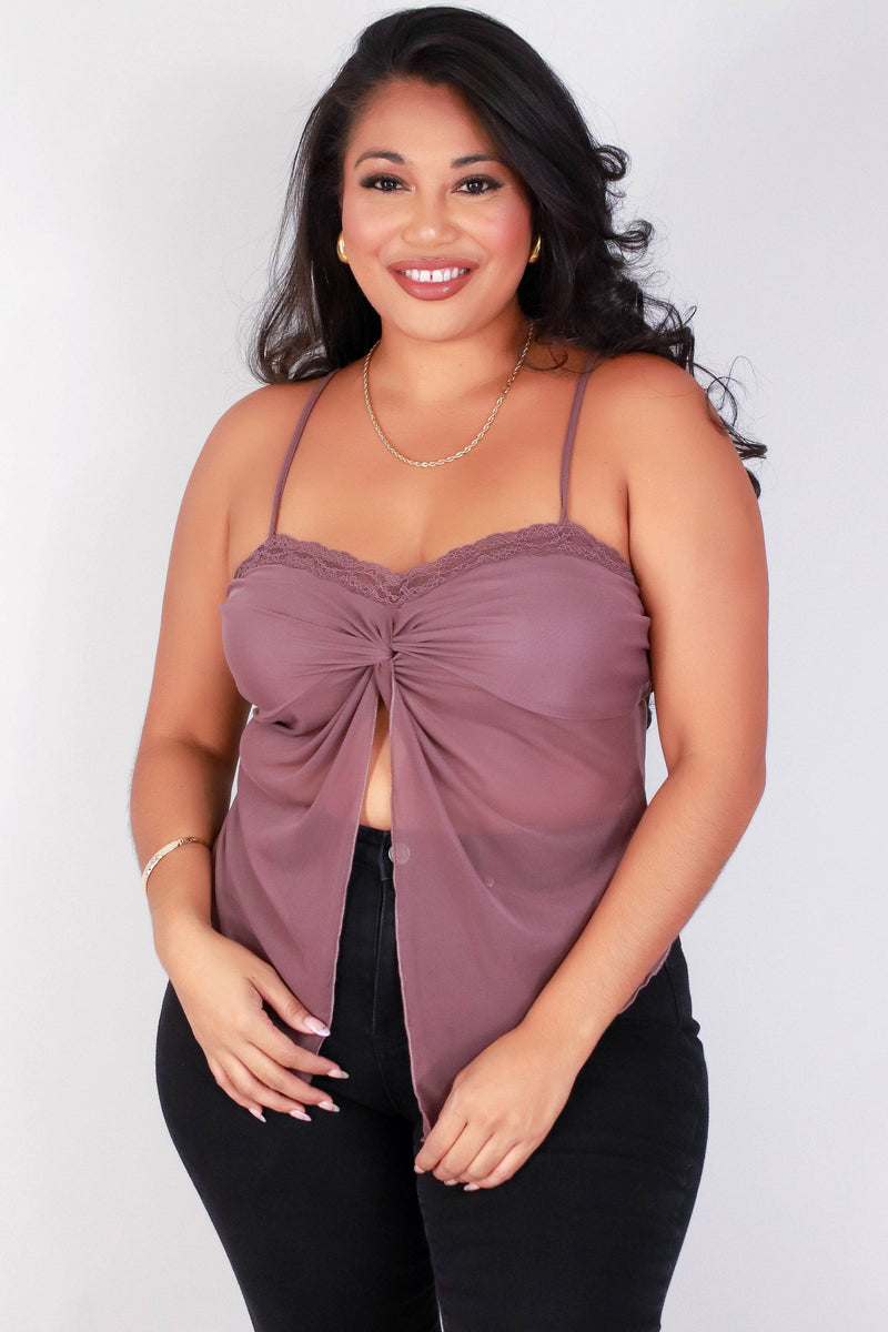 Jeans Warehouse Hawaii - PLUS S/L Knit Tops - FLY ME OUT TOP | By ZENOBIA