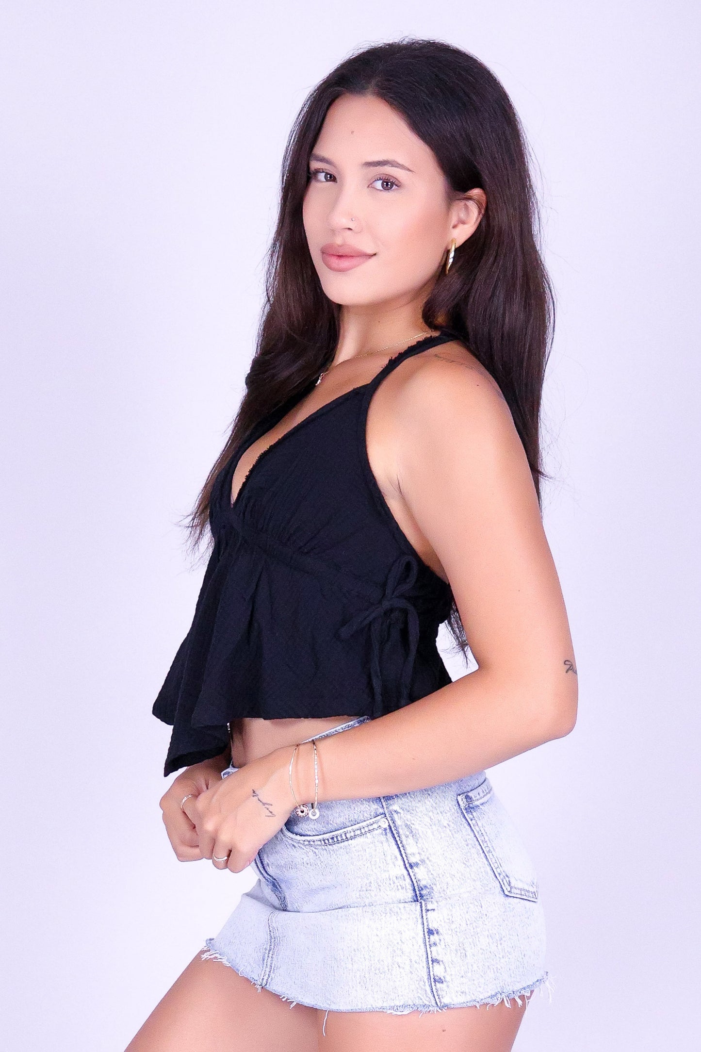 SUMMER HAZE HALTER TOP