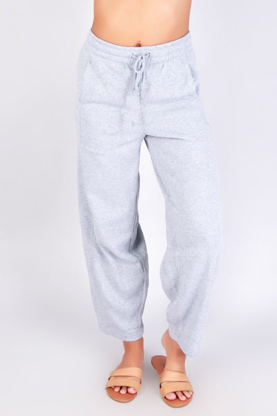 COZY CUTIE BARREL FLEECE PANTS