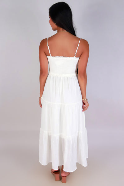 Jeans Warehouse Hawaii - S/L LONG SOLID DRESSES - TWIRL BABE MIDI DRESS | By BE COOL