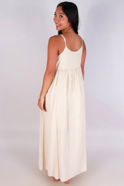 Jeans Warehouse Hawaii - S/L LONG SOLID DRESSES - SOFT INTENTIONS MAXI DRESS | By BE COOL