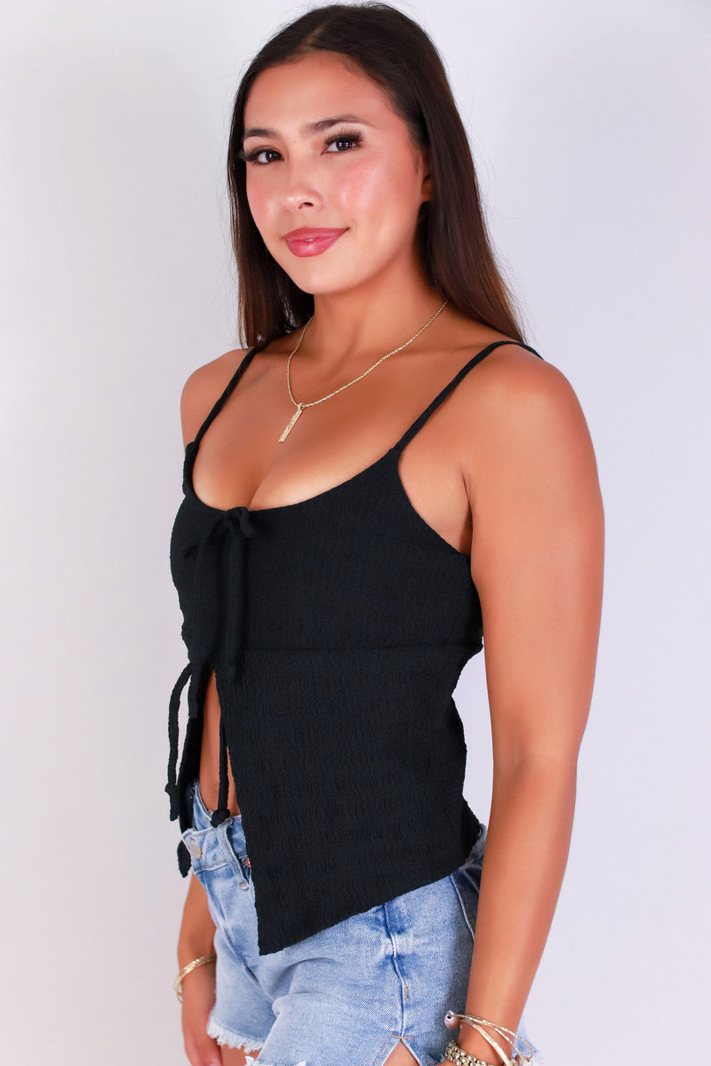 Jeans Warehouse Hawaii - SL CASUAL SOLID - FRONT & FLIRTY TOP | By POPULAR 21