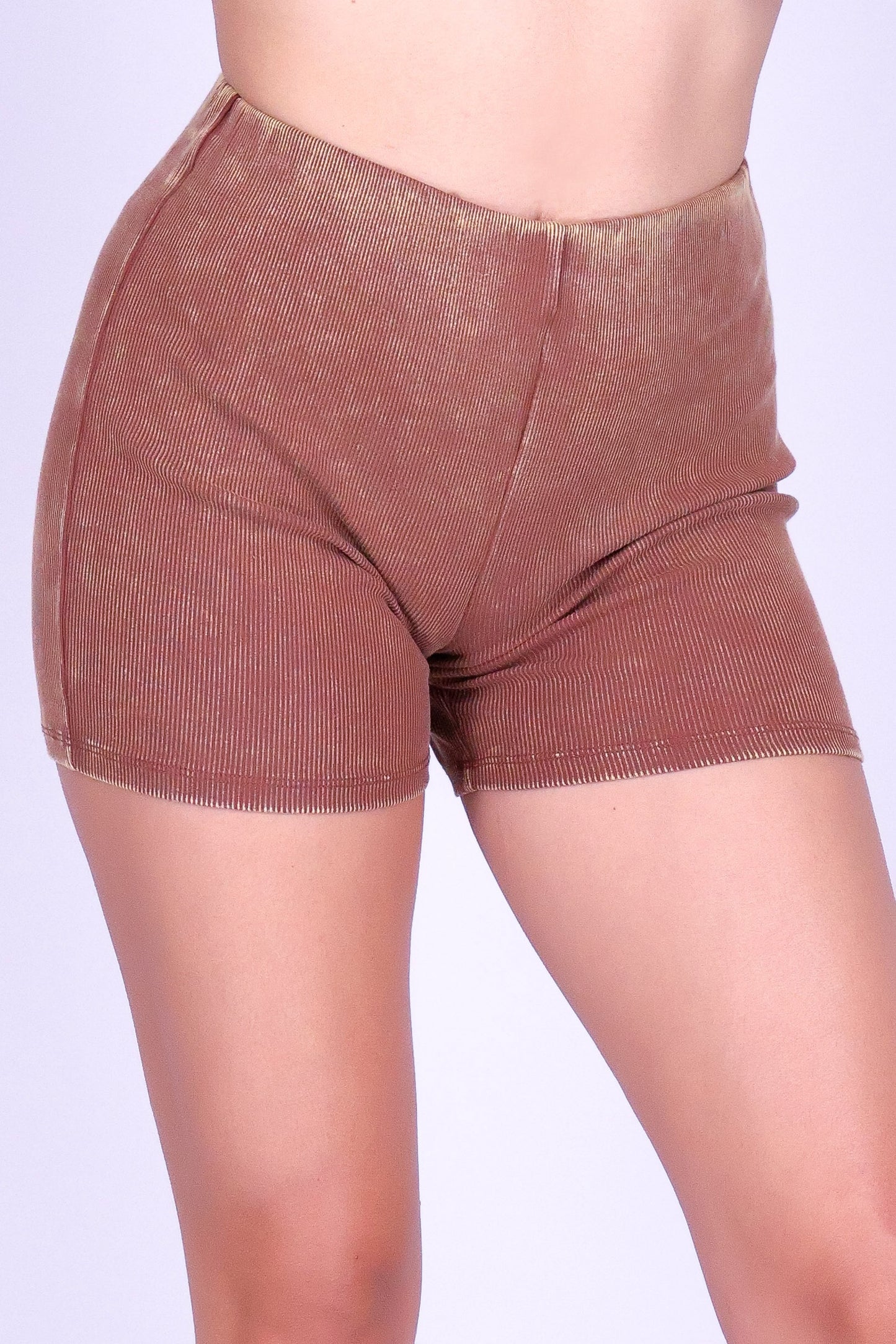 MOTION RIBBED BIKE SHORTS