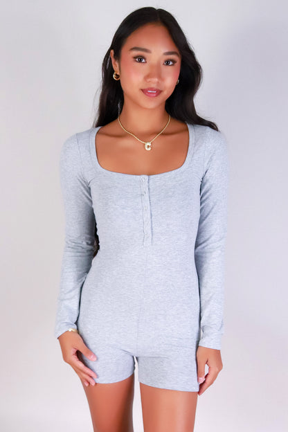 Jeans Warehouse Hawaii - SOLID CASUAL ROMPERS - SLEEK CHIC CATSUIT ROMPER | By CRESCITA APPAREL/SHINE I