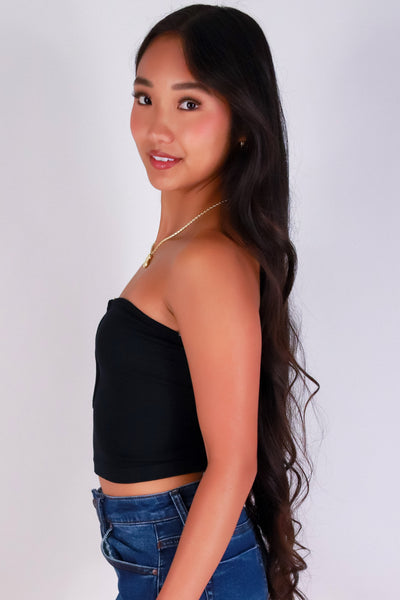 Jeans Warehouse Hawaii - SL CASUAL SOLID - BLOOM THROUGH TUBE TOP | By ANWND