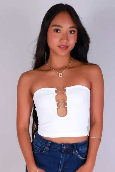 Jeans Warehouse Hawaii - SL CASUAL SOLID - BLOOM THROUGH TUBE TOP | By ANWND