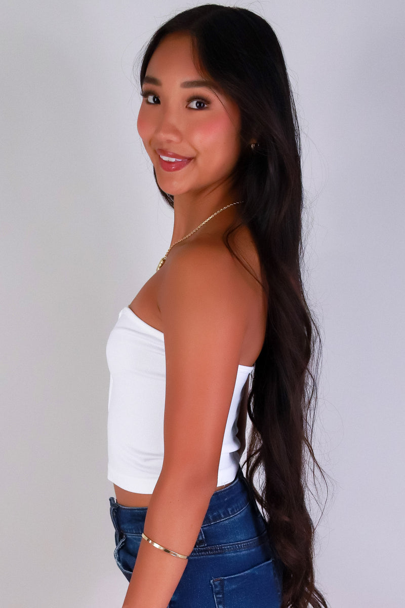 Jeans Warehouse Hawaii - SL CASUAL SOLID - BLOOM THROUGH TUBE TOP | By ANWND