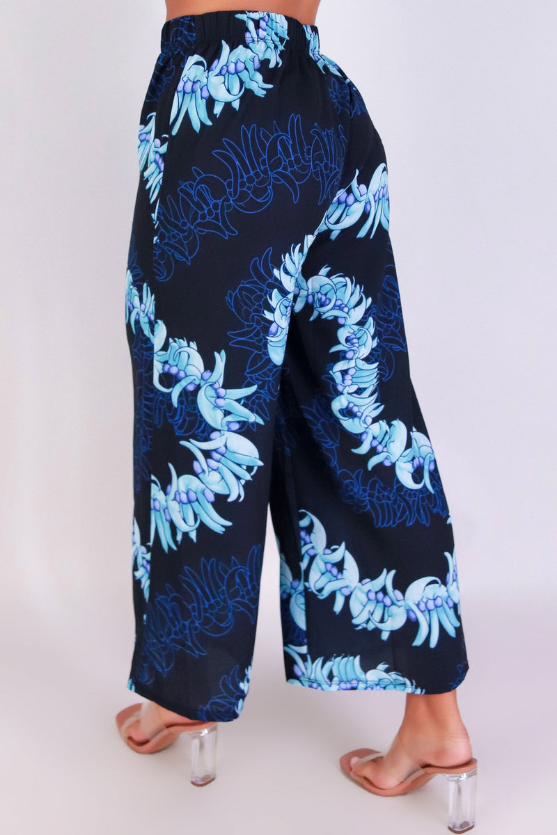 Jeans Warehouse Hawaii - PRINT WOVEN CAPRI&