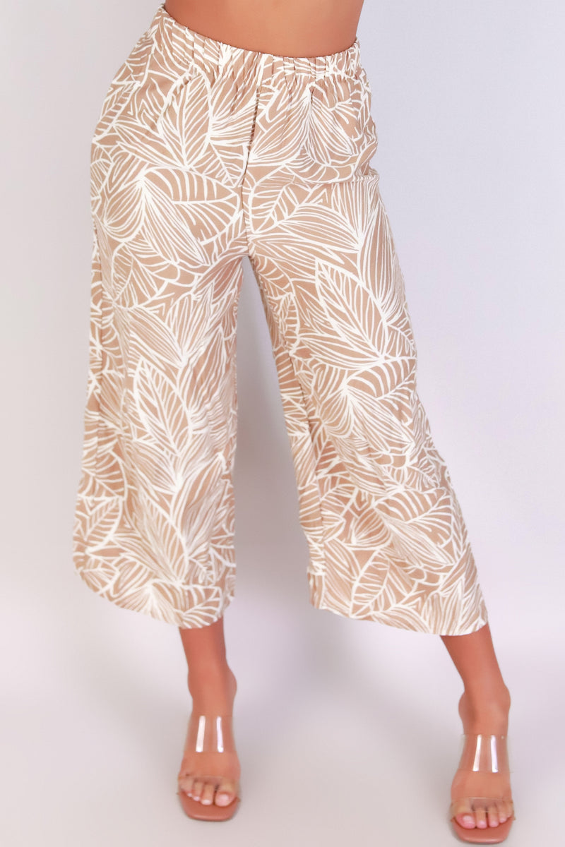 Jeans Warehouse Hawaii - PRINT WOVEN CAPRI&