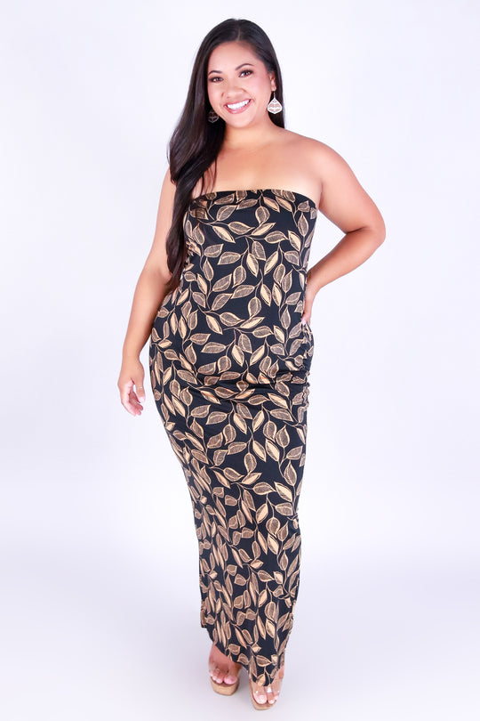 TROPIC BREEZE TUBE DRESS
