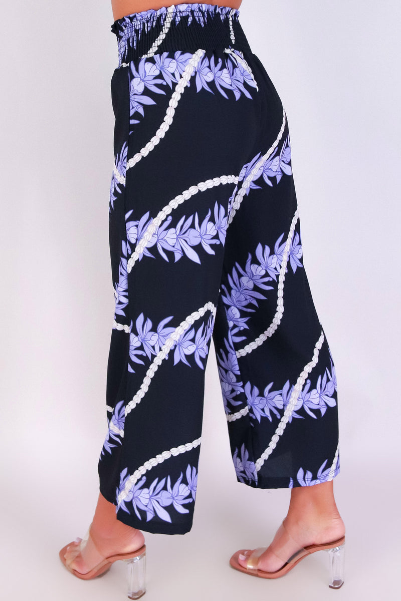 Jeans Warehouse Hawaii - PRINT WOVEN CAPRI&