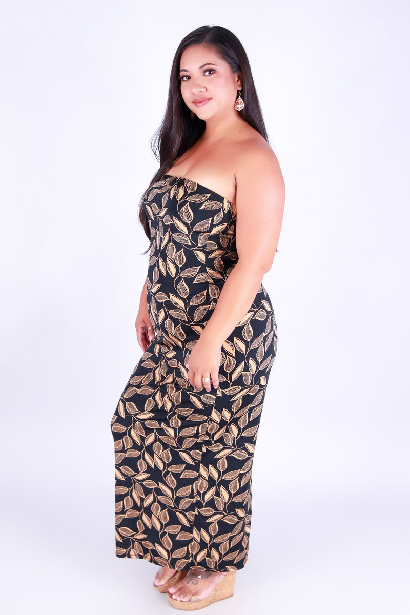 TROPIC BREEZE TUBE DRESS