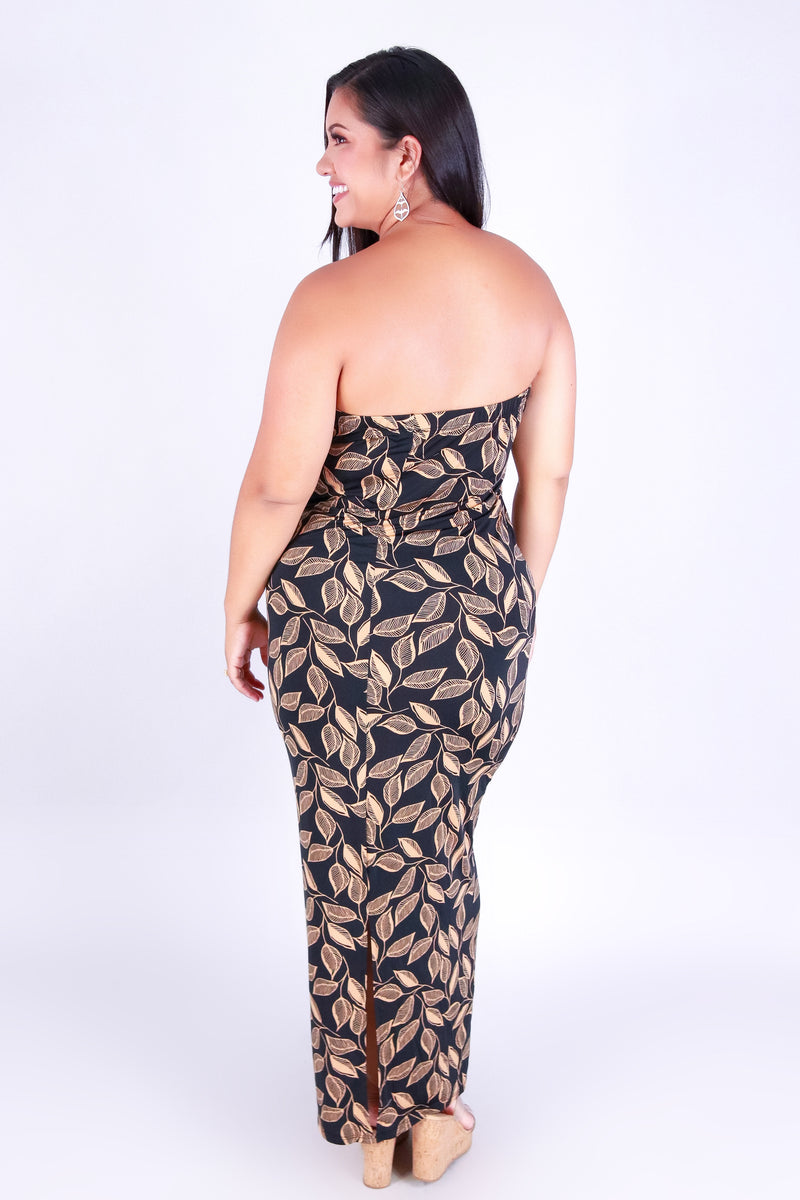 TROPIC BREEZE TUBE DRESS