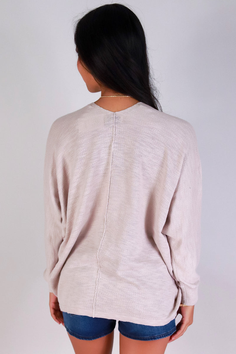 Jeans Warehouse Hawaii - SOLID LONG SLV CARDIGANS - COZY CURVE CARDIGAN | By BE COOL