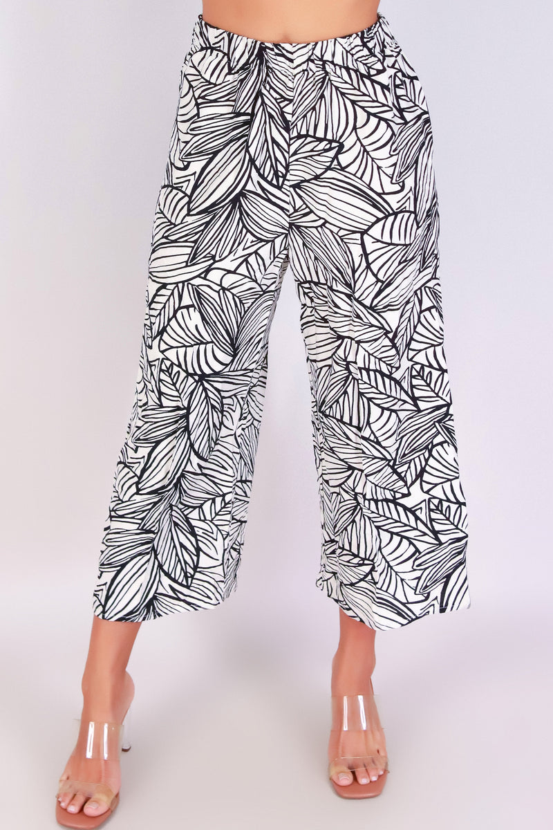 Jeans Warehouse Hawaii - PRINT WOVEN CAPRI&