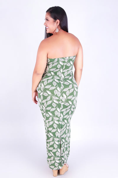 TROPIC BREEZE TUBE DRESS