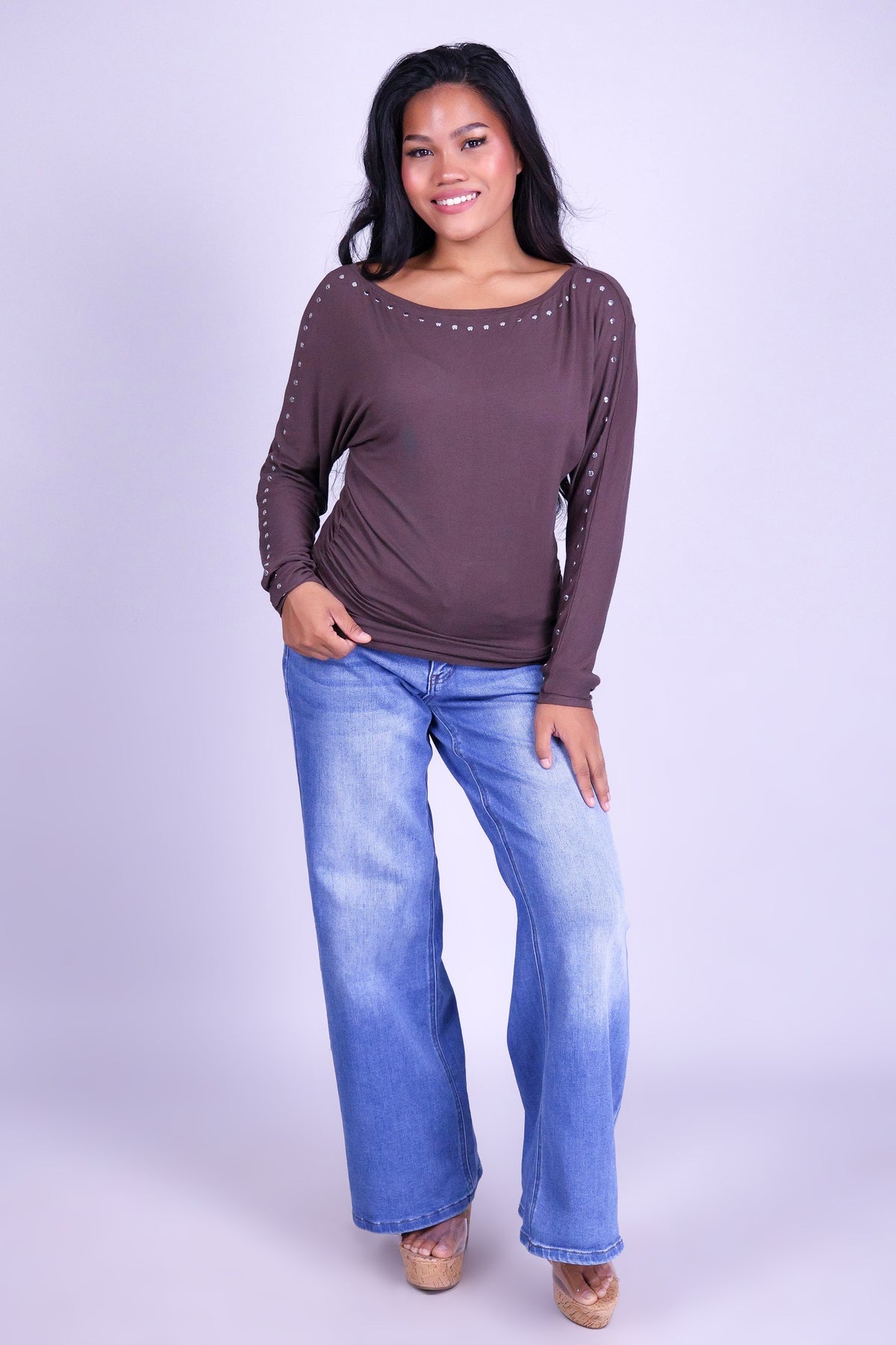 A LITTLE ESCAPE LONG SLEEVE TOP