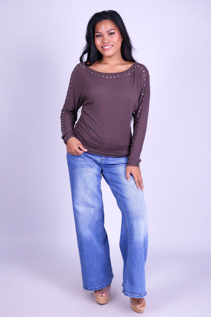 A LITTLE ESCAPE LONG SLEEVE TOP