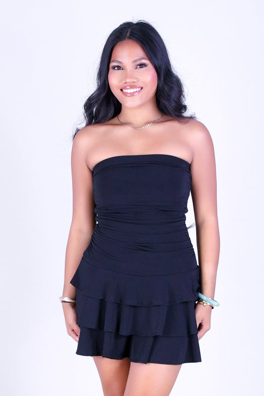 PRETTY PRIVILEGE TUBE DRESS