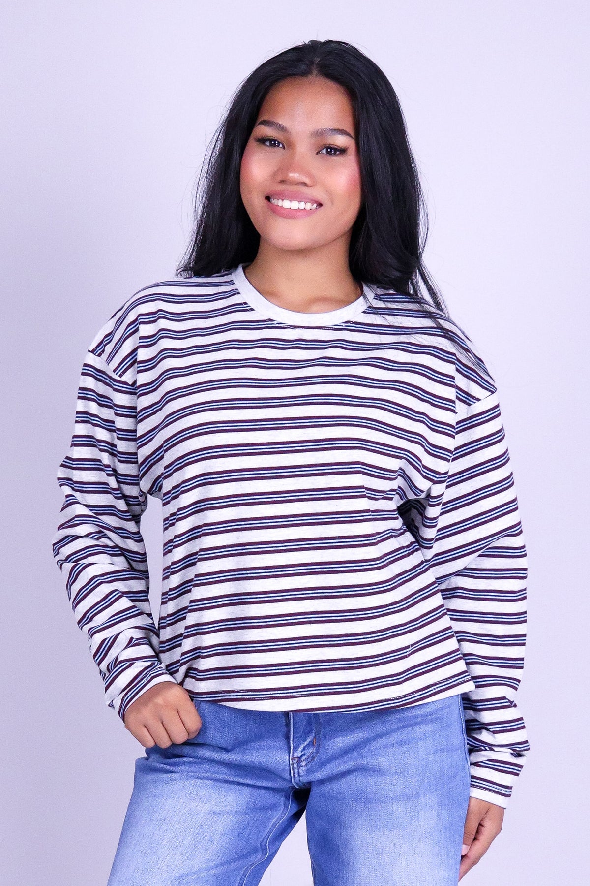 OUT FOR THE DAY LONG SLEEVE TOP