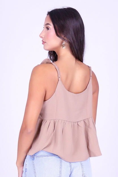 SUMMER BLOOM BABYDOLL TOP