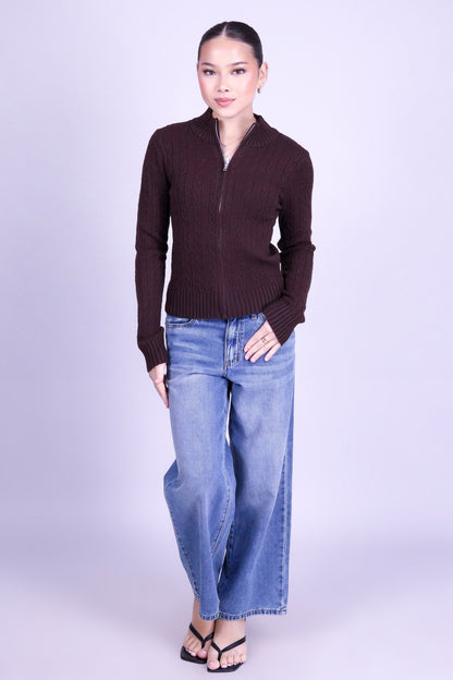 HERE FOR WINTER SWEATER CARDIGAN