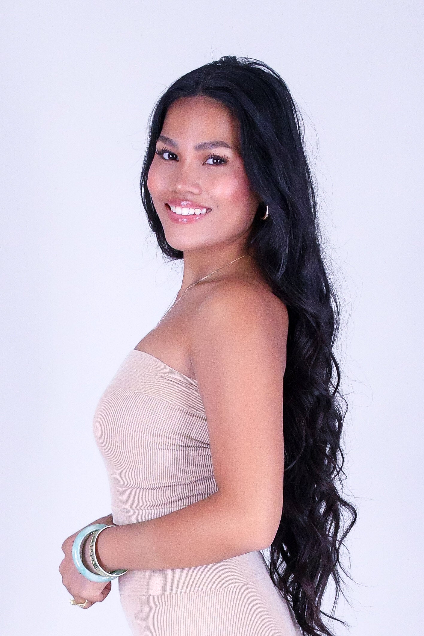 CONTOUR CODE CROP TUBE TOP