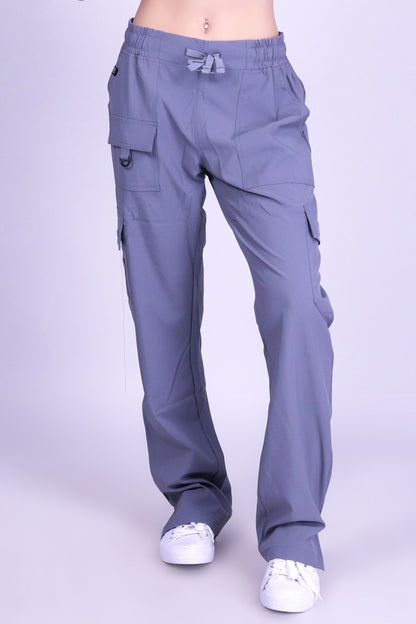 HEART AT WORK BOOT-CUT SCRUB PANTS