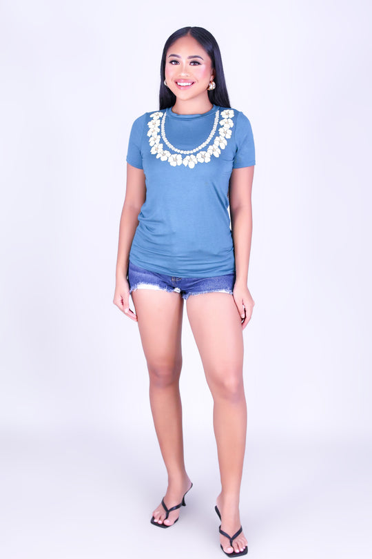 PIKAKE FRONT PUAKENIKENI TEE