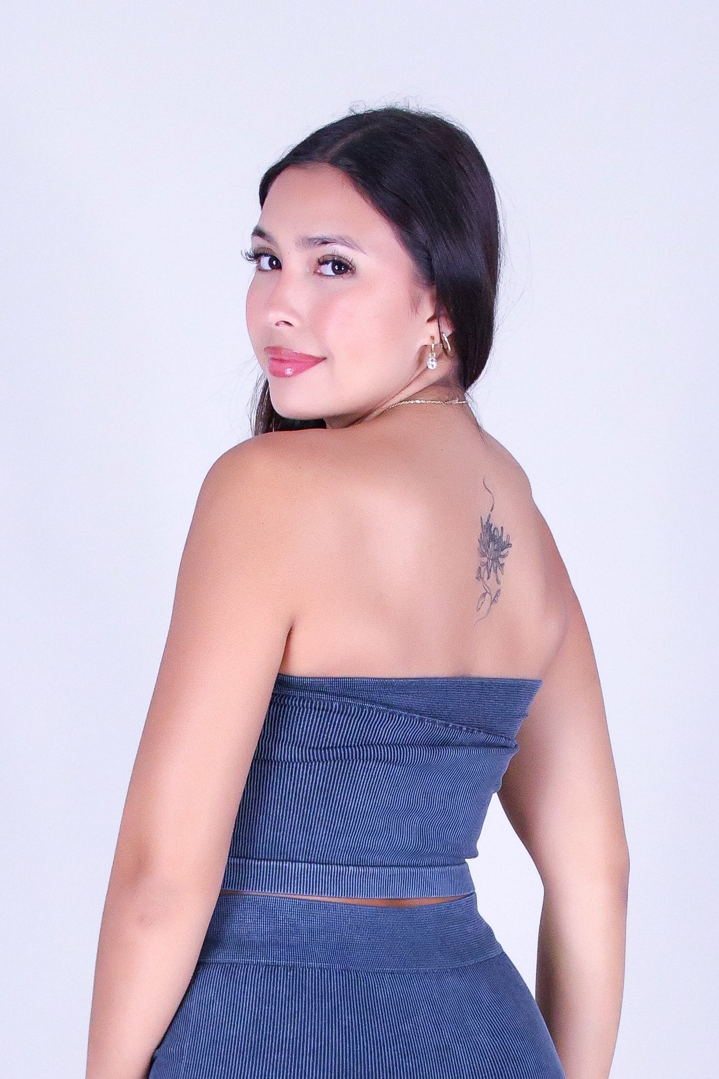 CONTOUR CODE CROP TUBE TOP