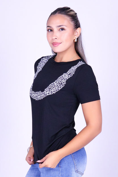 4 STRAND OUTLINE PIKAKE TEE