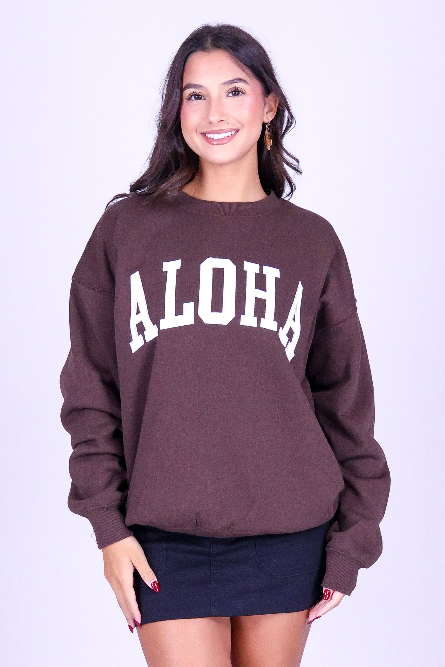 ALOHA PATCH SWEATER