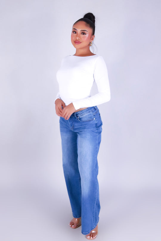 HARBOR GRACE LONG SLEEVE TOP