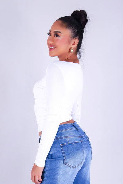 HARBOR GRACE LONG SLEEVE TOP