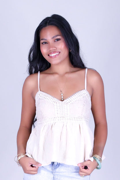 DESERT MUSE CROCHET TOP