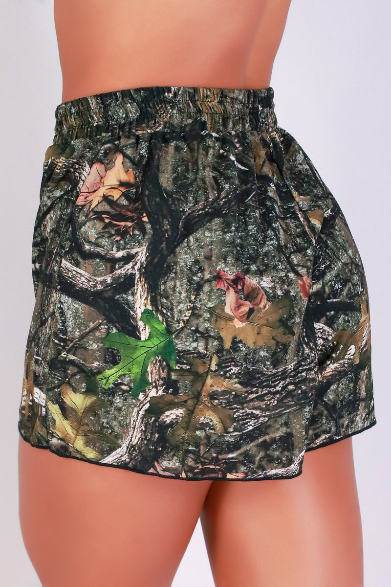 Jeans Warehouse Hawaii - PATTERNED WVN SHORTS - HUNTING SEASON CAMO SHORTS | By LUZ