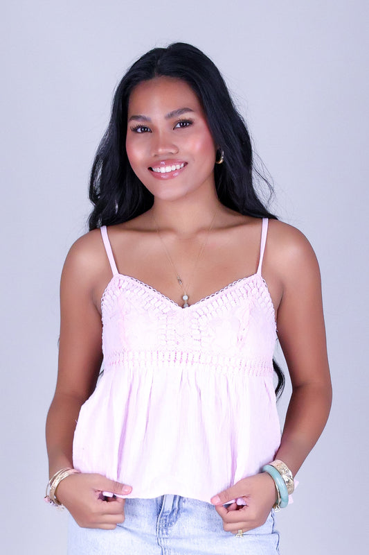 DESERT MUSE CROCHET TOP