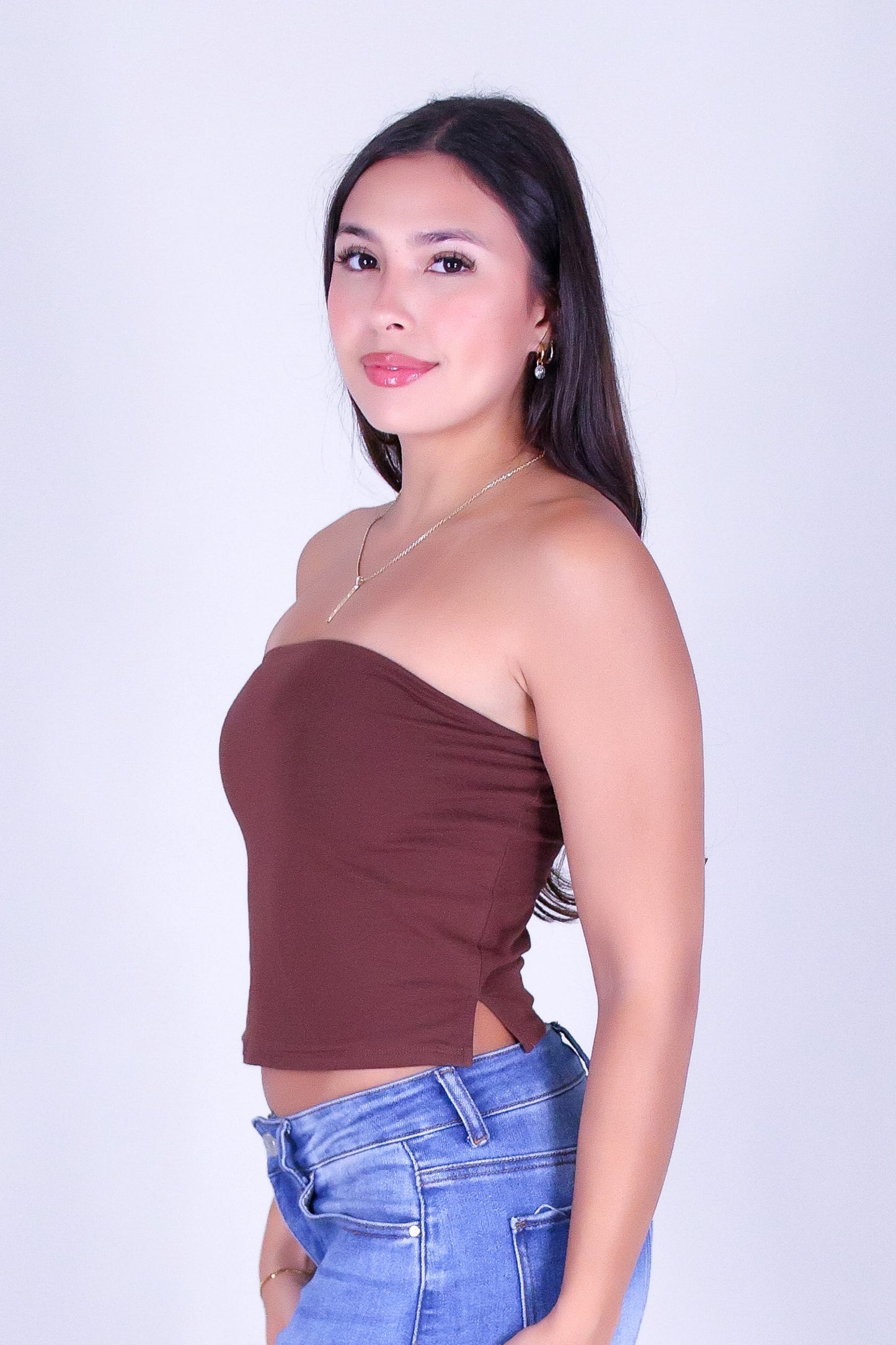 BARE SUMMER CROP TUBE TOP