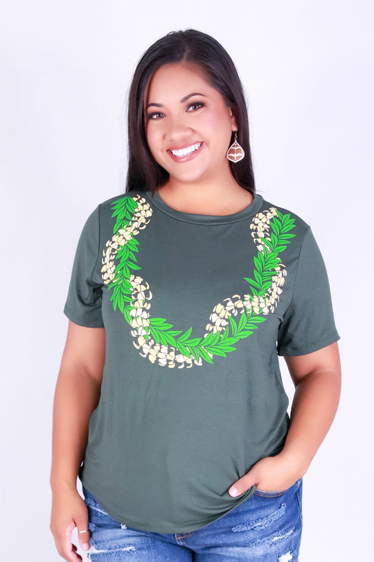 PUAKENIKENI MAILE LEI TEE