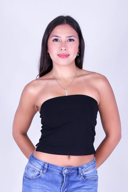 BARE SUMMER CROP TUBE TOP