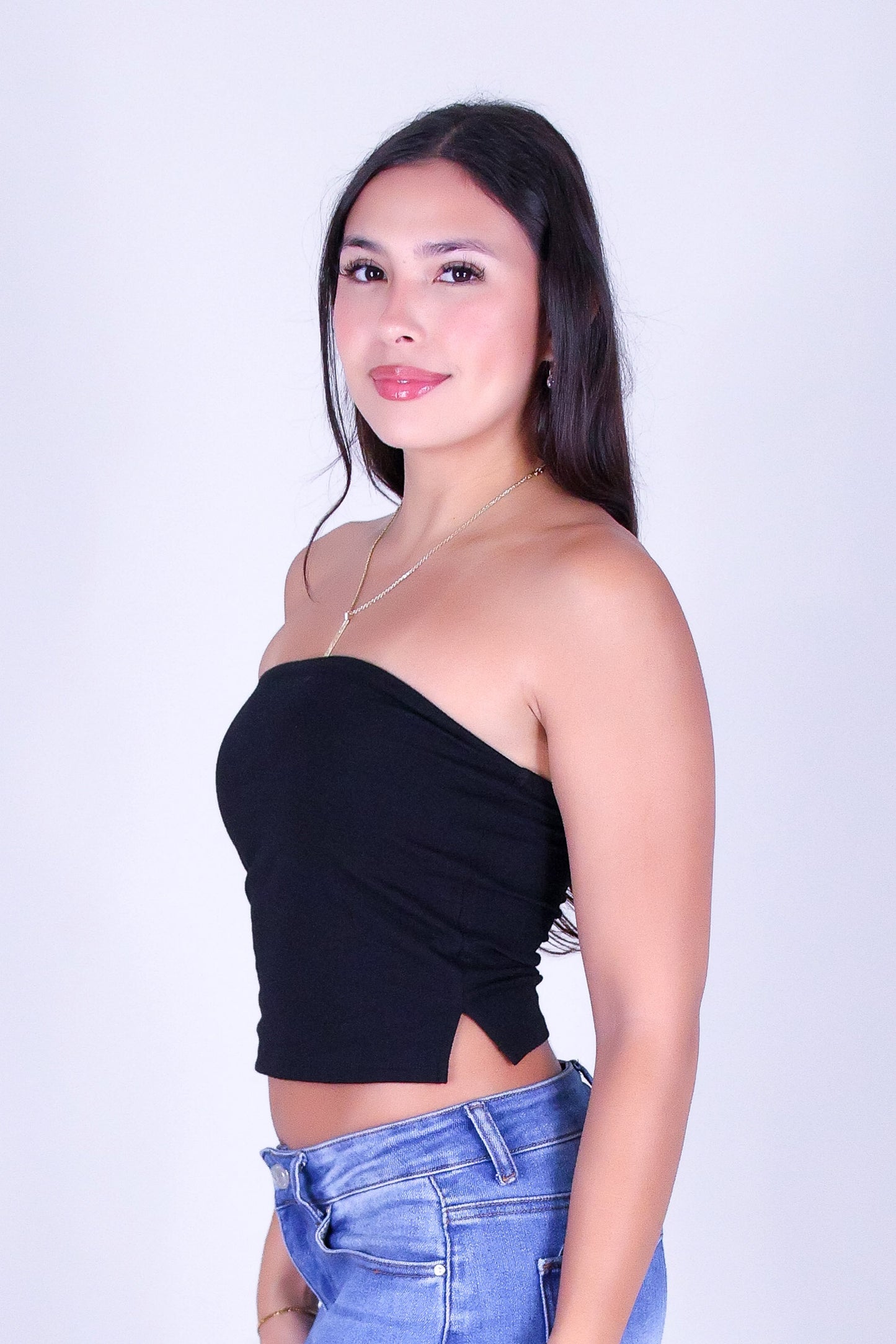 BARE SUMMER CROP TUBE TOP