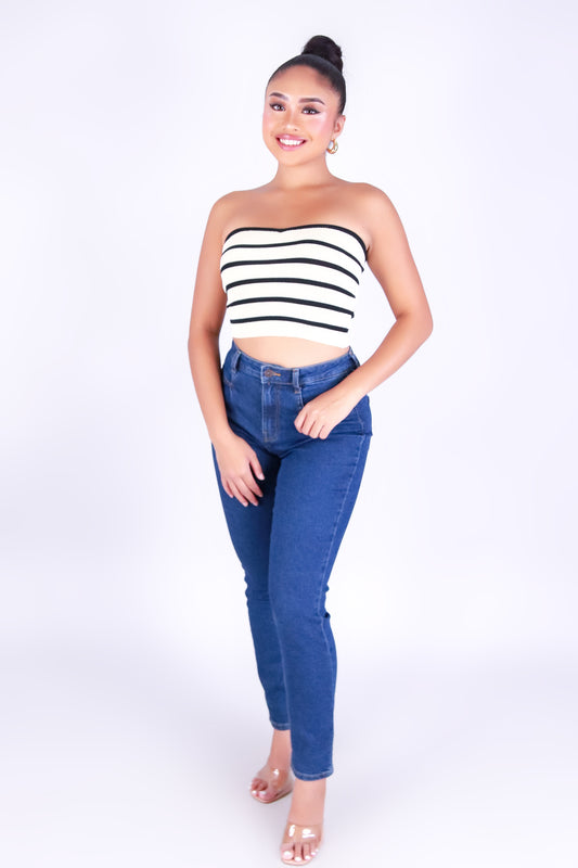 CRUSHING ON YOU CROP TUBE TOP