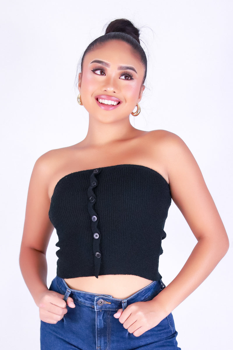 MOONLIT COZY TUBE TOP