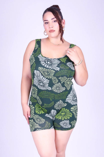 ISLAND OPIHI SHELLS CATSUIT ROMPER