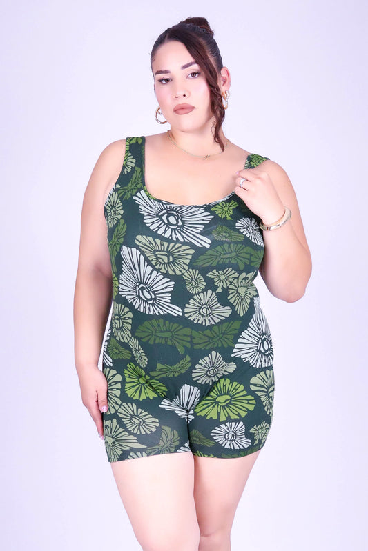 ISLAND OPIHI SHELLS CATSUIT ROMPER