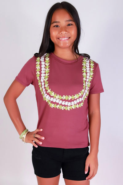 Jeans Warehouse Hawaii - S/S PRINT 7-16 - PAKALANA PIKAKE TEE | KIDS SIZE 7-16 | By LUZ